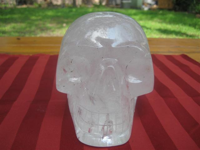 Quartz Skull from Brazil 1184